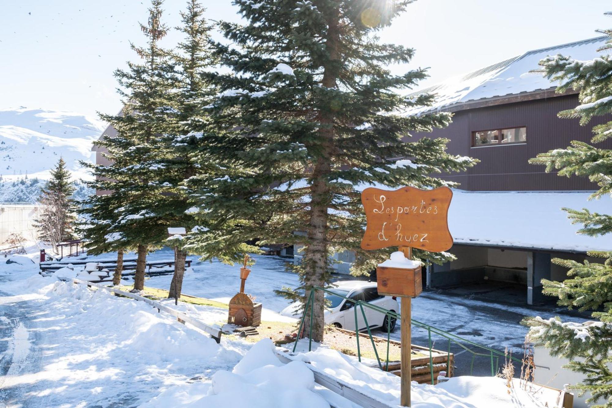 Studio avec terrasse amenagee a L'Alpe d'Huez Esterno foto